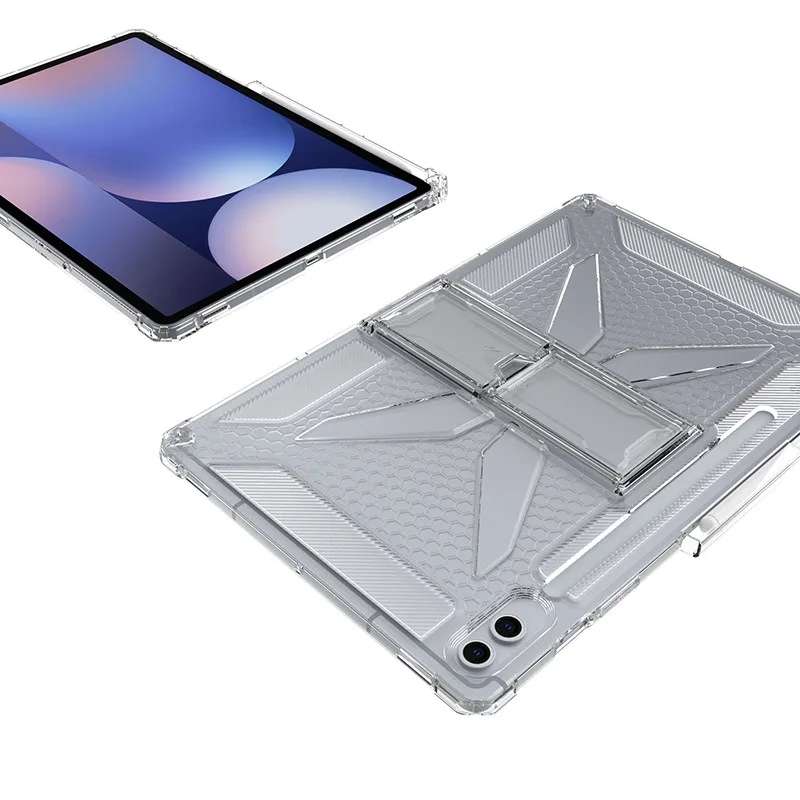 Transparent Airbag Tablet Case with Kickstand