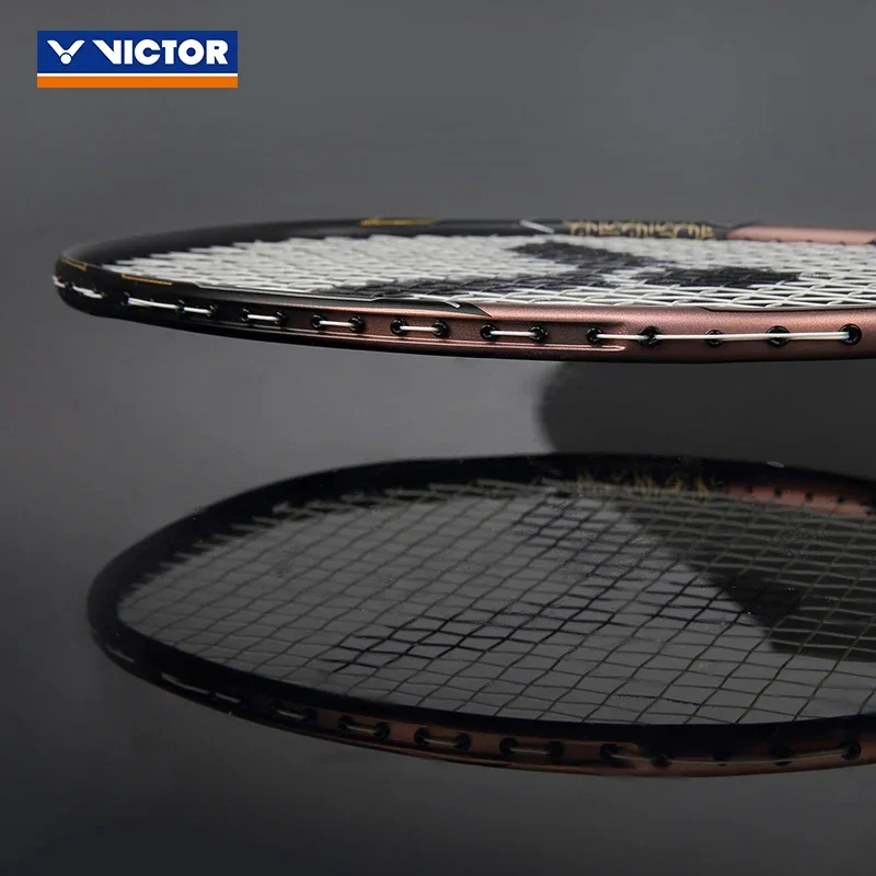VICTOR Badminton racket attack racket Black Gold Falcon Hendra TK-F Falcon single all carbon professional competition