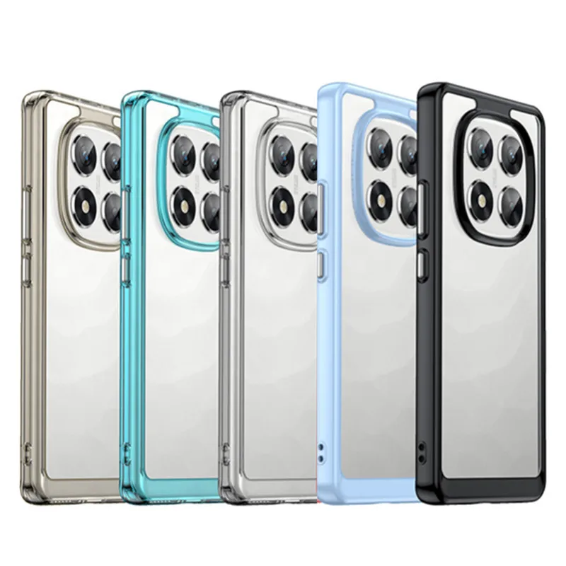 Vibrant Transparent TPU Protective Phone Case Cover