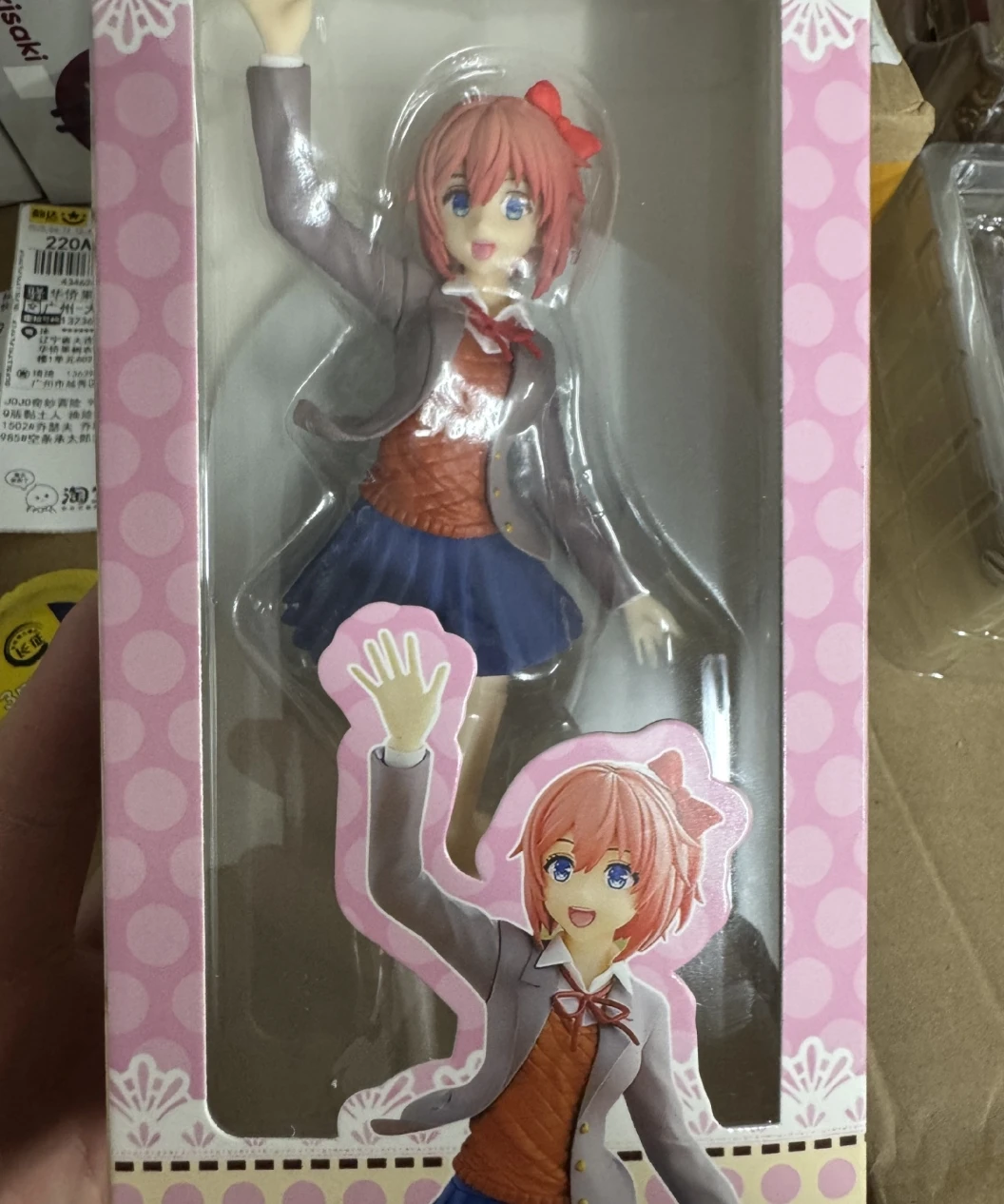 Figura De Anime Yuri En Estilo Q – Modelo De PVC De 10 Cm Con Caras Y Accesorios Intercambiables, Decoración De Escritorio, Regalo Para Fans De Yuri Y Coleccionistas De Figuras