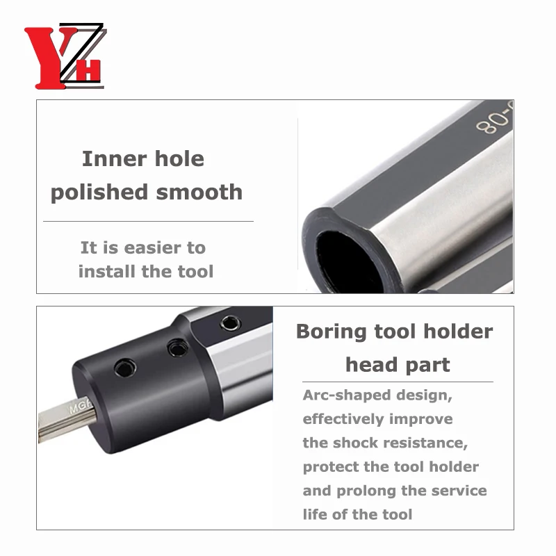 YZH SHB12 SHB16 SHB20 SHB25-3 4 5 6 7 8 10 12 14 16 18mm Boring