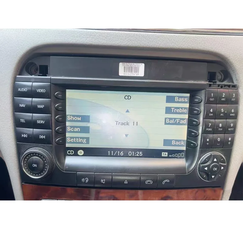 Display LCD Originale da 6,5 Pollici LQ065T9AR02U LQ065T9AR02 per Navigazione DVD Auto Mercedes - immagine 3