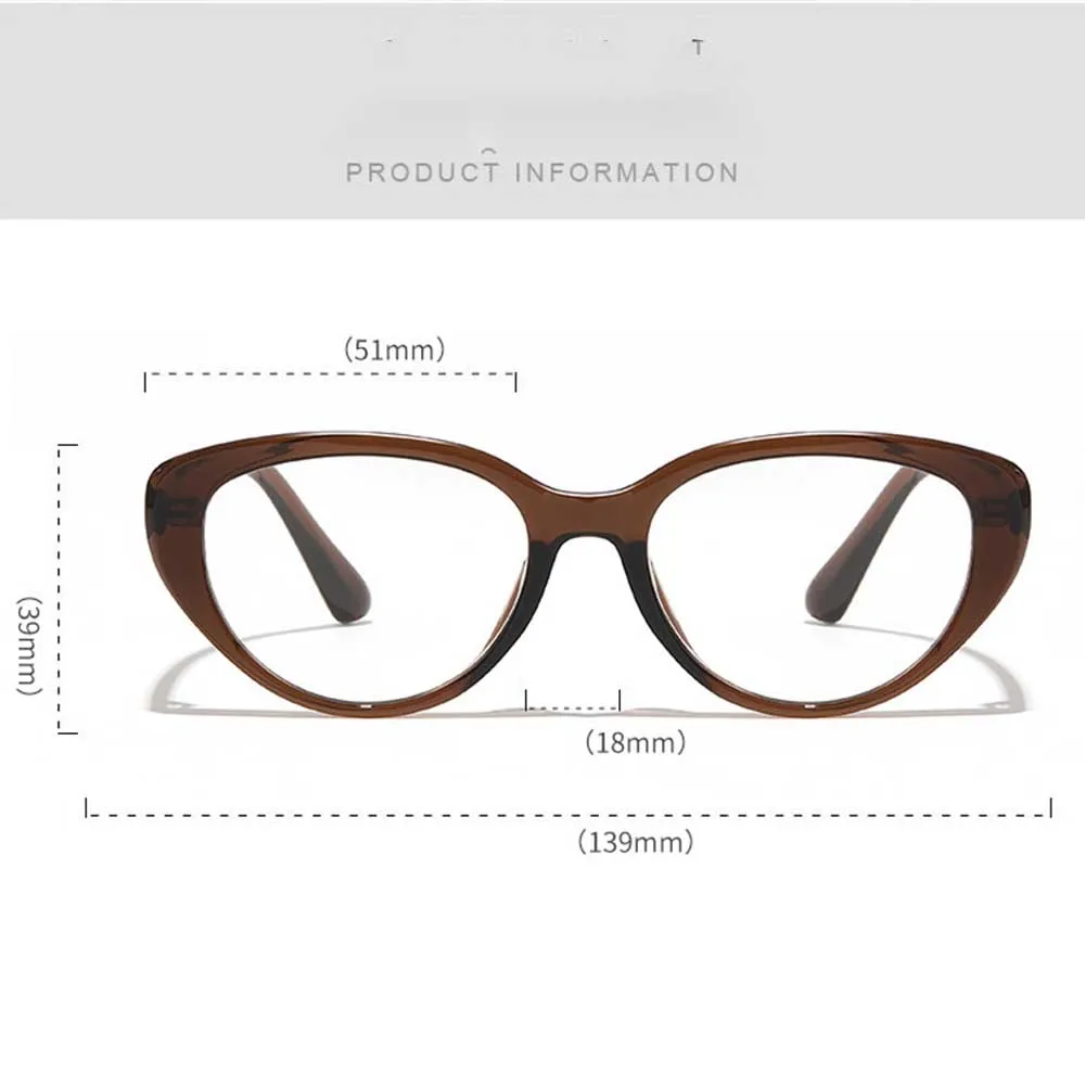 Party Eyeglasses Fashionable Fashion Glasses  Eye Glasses Comfortable Metal Frame Eyewear For Office Daily Wear Casual