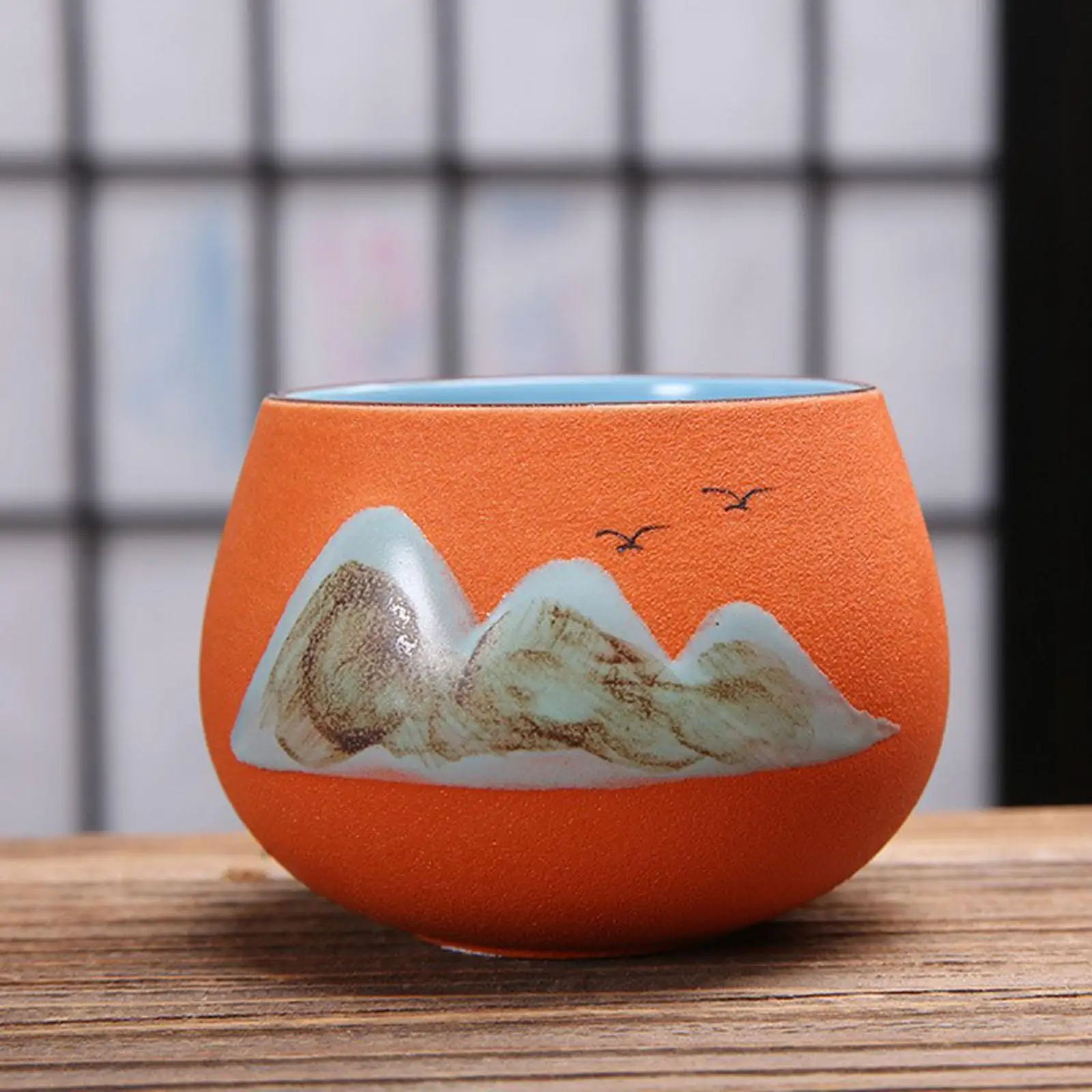 Ceramic Cup Tabletop Serveware Classic Kung Fu Tea Cup for Office Home Ceramic Cup Tabletop Serveware Classic Kung Fu Tea Cup for Office Home