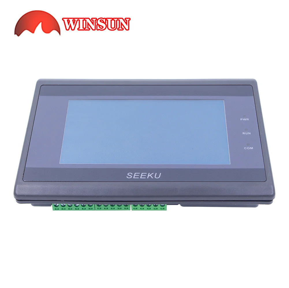 FX3U-12R T α׷  RTU Ʈѷ  г , 8 in 4 out HMI DC24V PLC plc hmi in 1 , 4.3 ġ ġ ũ