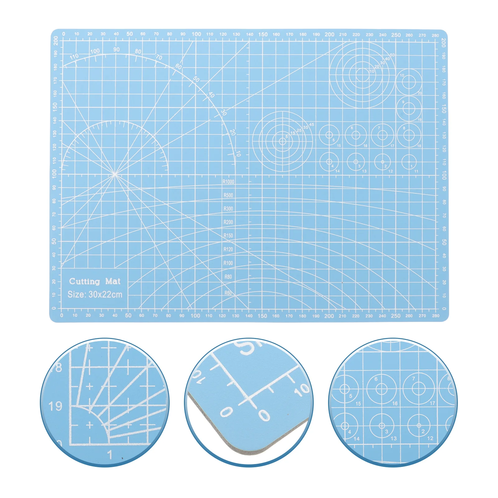 

Carving Mat Cutting Backing Plastic Board Engraving for Crafts Pvc Sewing Ruler