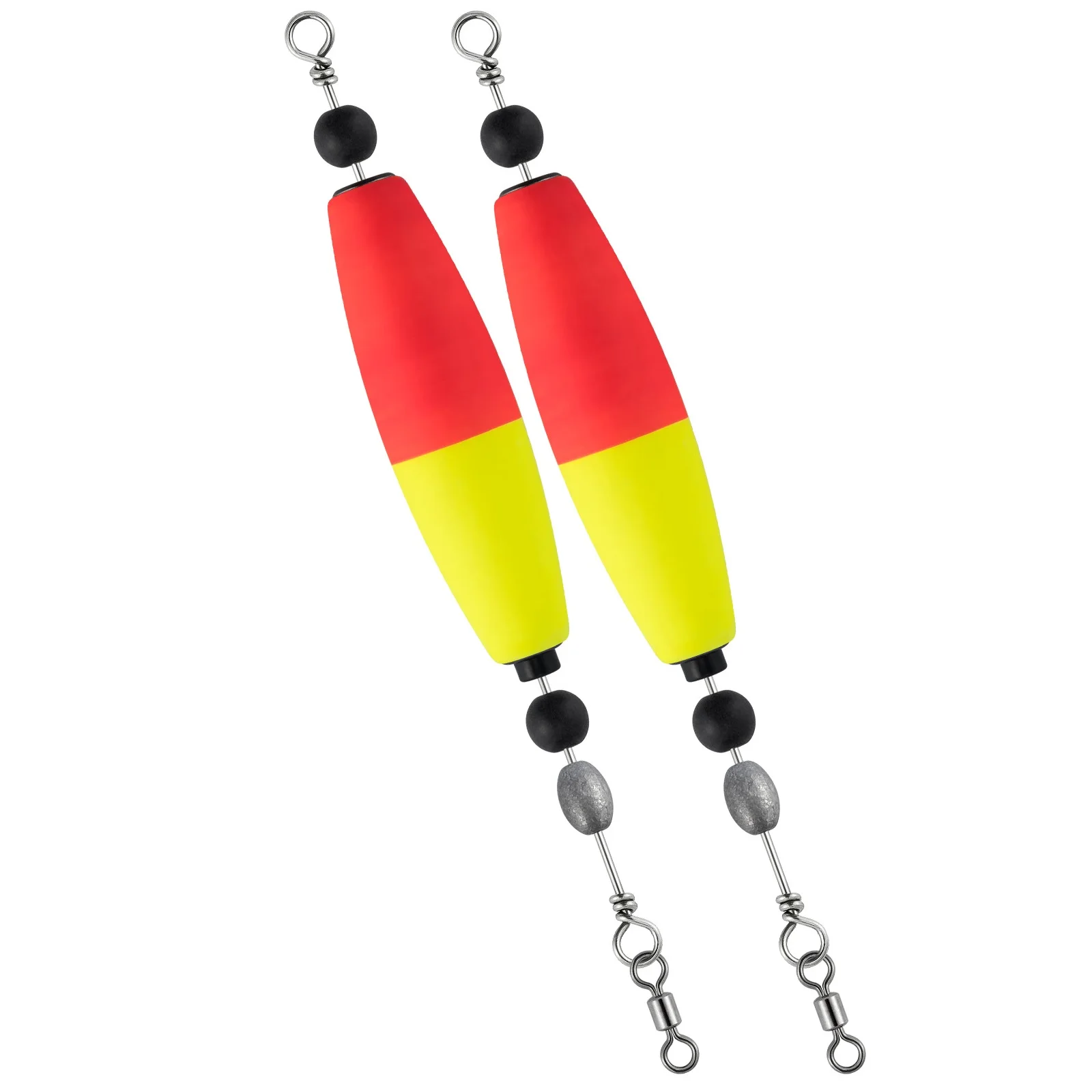 Dr.Fish 30-Pack Surf Fishing Rig Foam Floats Bobbers For Lure Making DIY