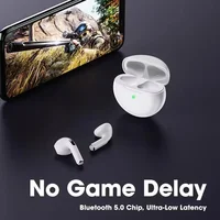 NEW  Pro 6 TWS Wireless Headphones with Mic Fone Bluetooth Earphones Sport Running Headset for Apple iPhone Xiaomi Pro6 Earbuds 2