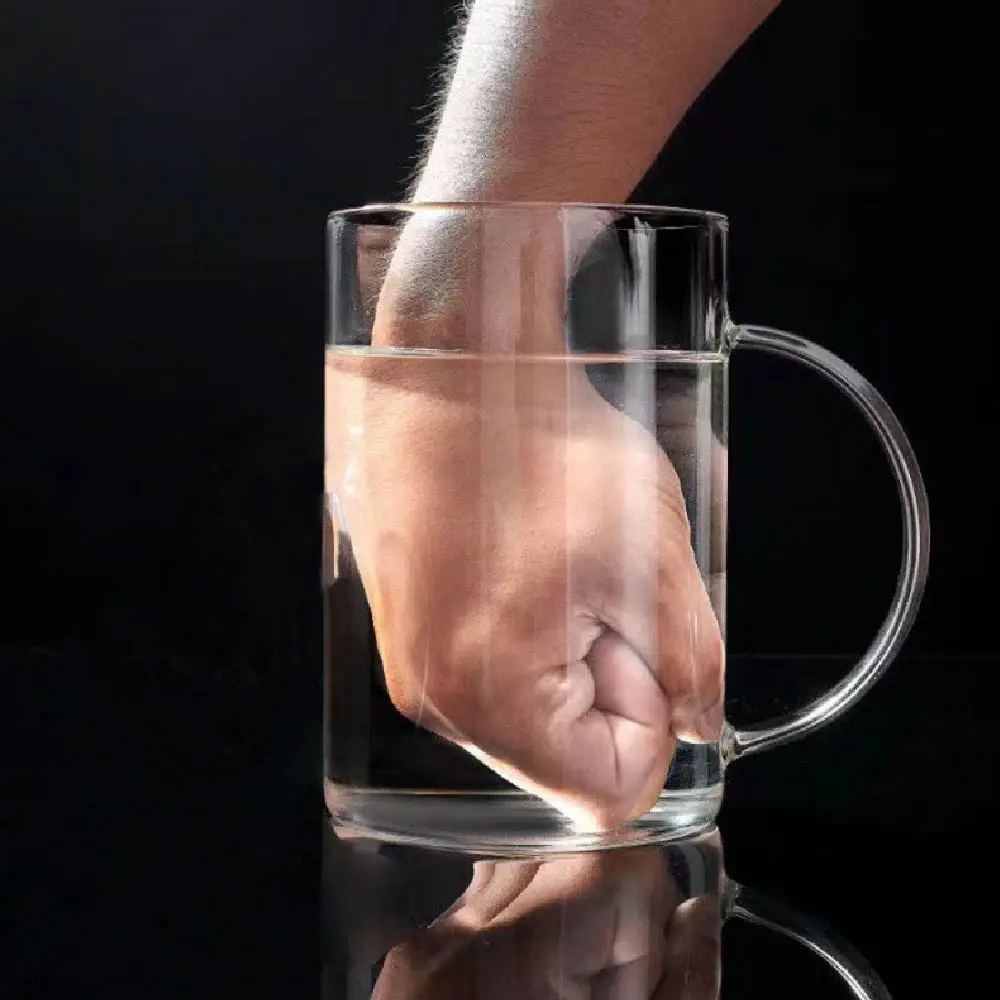 Large Clear Glass Mug with Handle, Lid & Straw - Versatile Wide Mouth Design