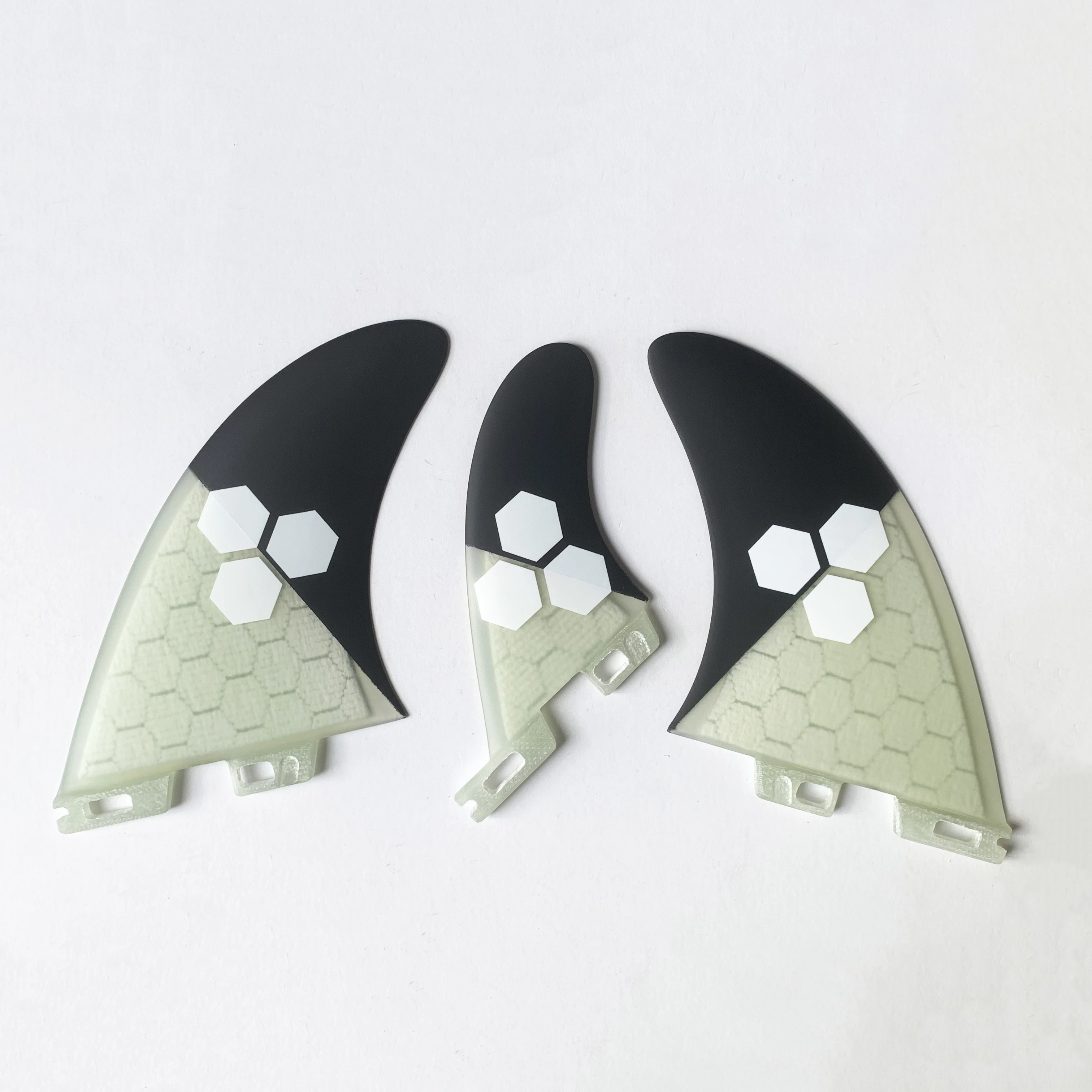 RISECE Surf AMT Twin + 1 Surfboard Fin Performance Core Big Honeycomb Tri Fin Set surfboard fin
