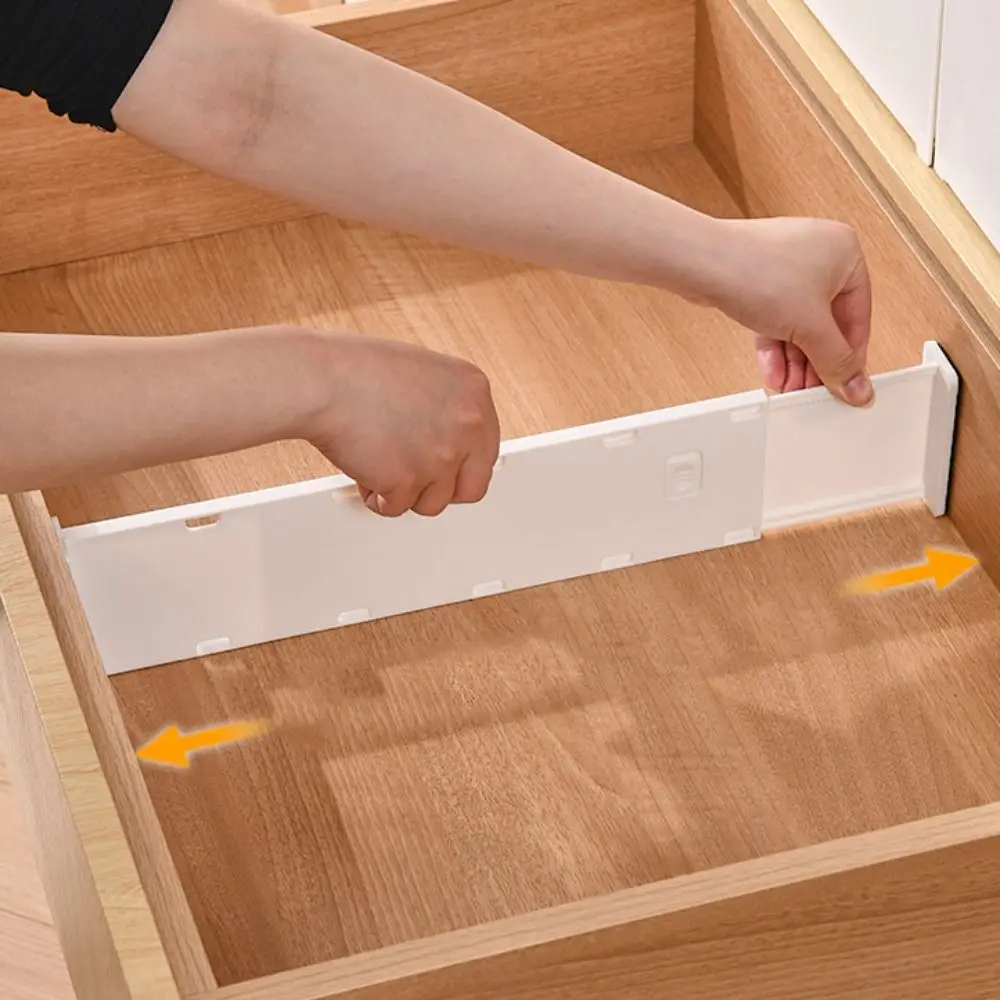 New Telescoping Drawer Divider DIY Adjustable Cabinet Clapboard Multifunctional Drawer Separator Cabinet Drawer