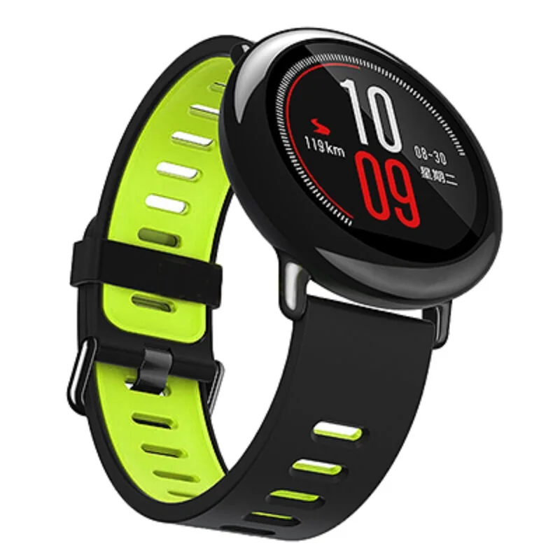 Premium 22mm Soft Silicone Smart Watch Band - Universal Fit Strap Bracelet
