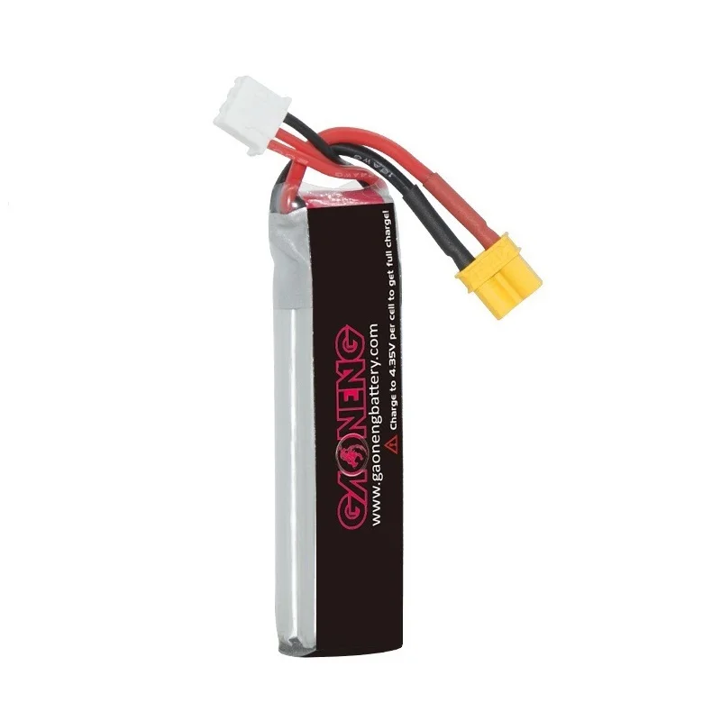 GNB 2S 7.6V 550mAh HV Lipo Battery For Happymodel FPV Racing Cine Whoop BetaFPV RC Drone 7.6V 100C With XT30U-F Plug replacement lithium battery