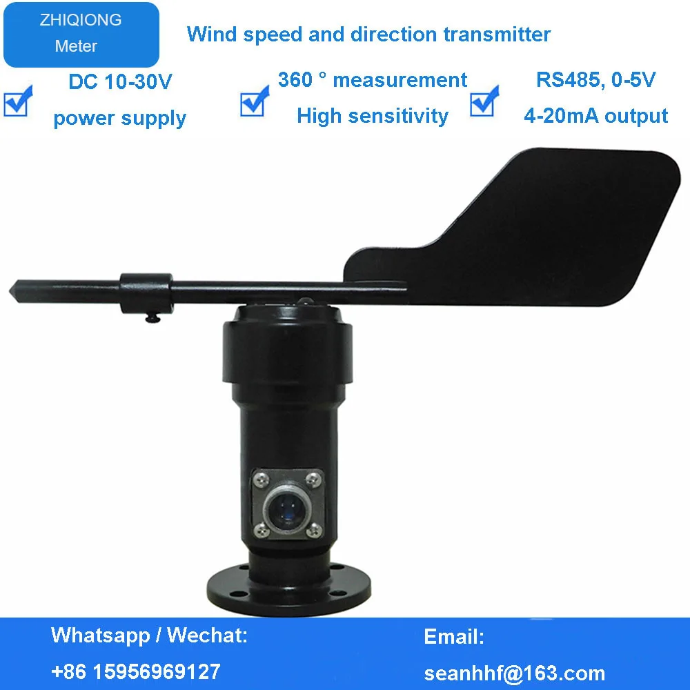 Metal-Material-CE-Certificated-RS485-Output-Arduino-Wind-Speed-Sensor ...