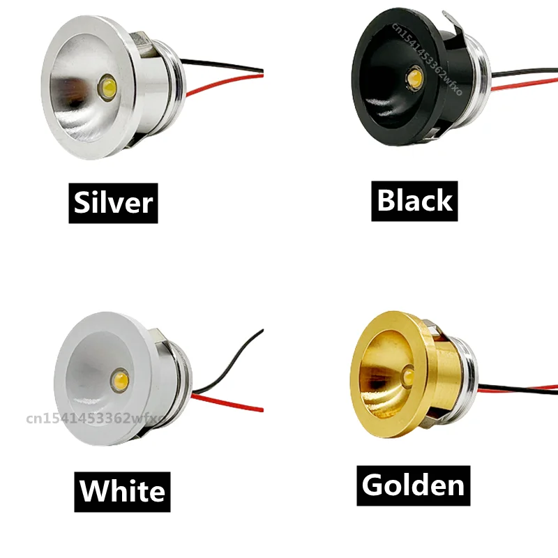 Dimmable Aluminum LED Mini Downlight 3W Spotlight Embedded COB 110V-220V Wine Cabinet Living Room Lighting