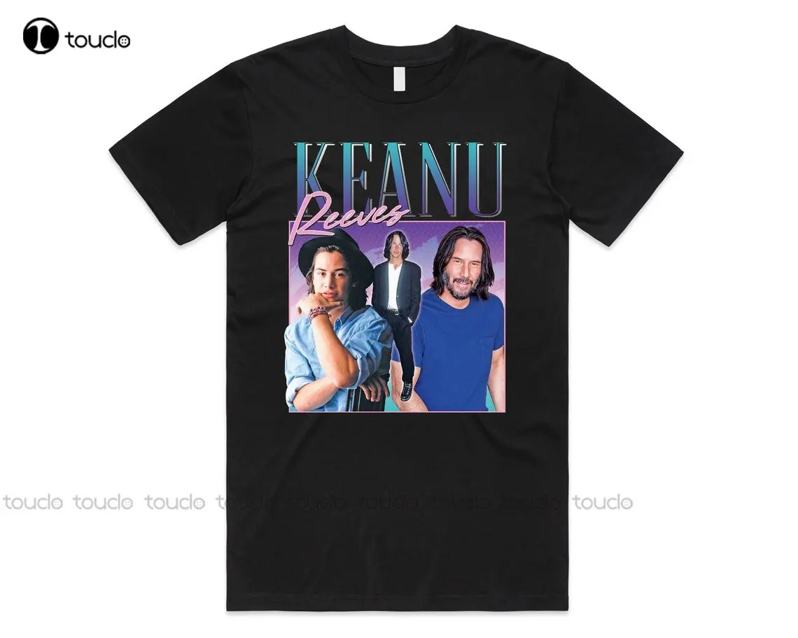 

Kenau Reeves T-Shirt Tee Top Film Star Movie Icon Legend Retro 90'S Vintage Funny Funny Art Streetwear Cartoon Tee Xs-5Xl