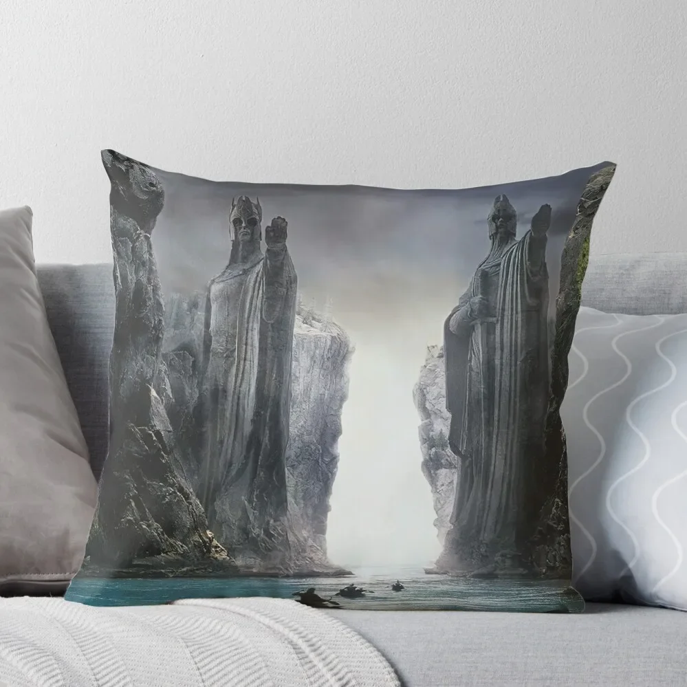 

two of pillars Throw Pillow home decor items Christmas Pillows