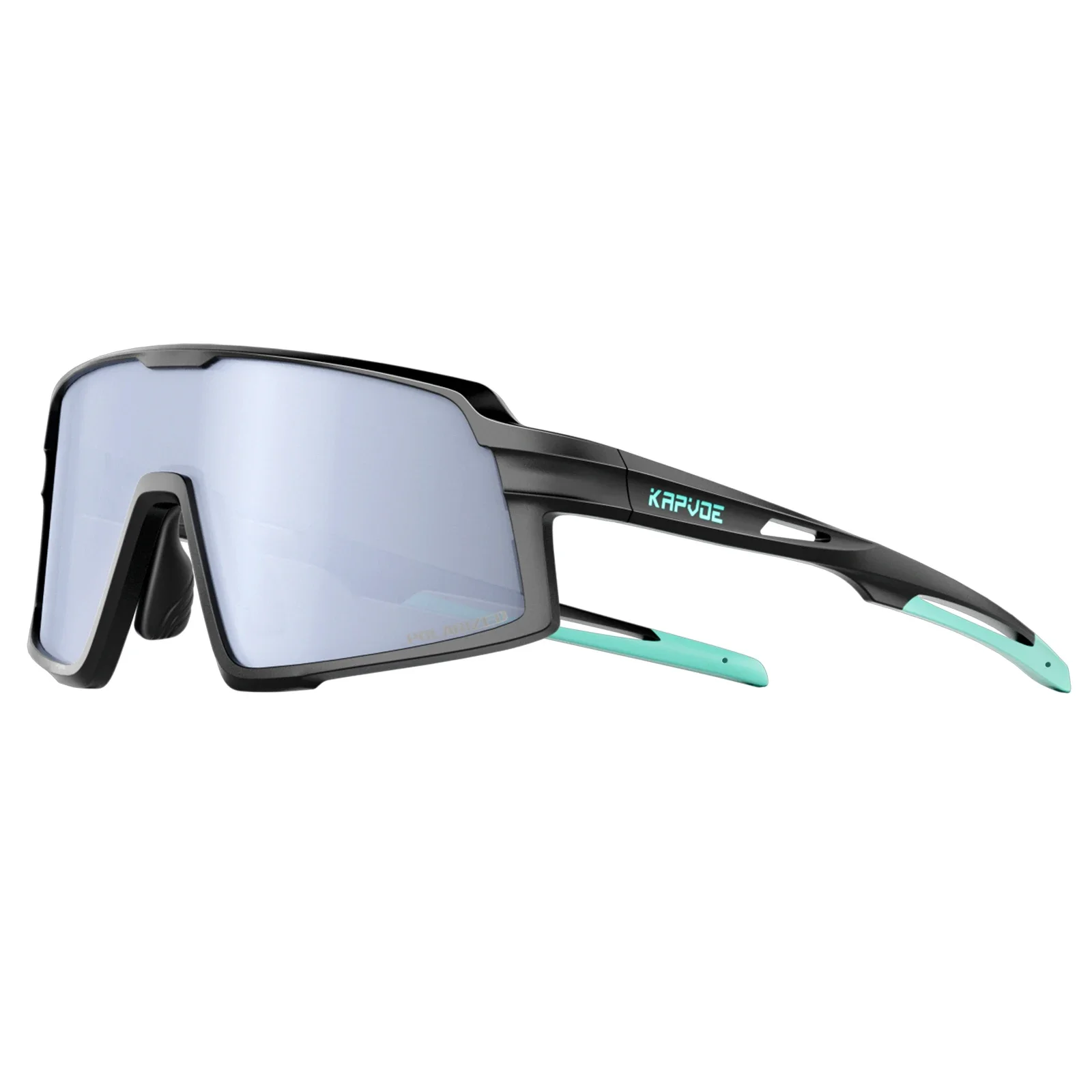 Kapvoe Kids Polarized Sunglasses Cycling Glasses Boys Girls MTB Glasses Sports Driving Running Blue UV400 Lightweight Goggles