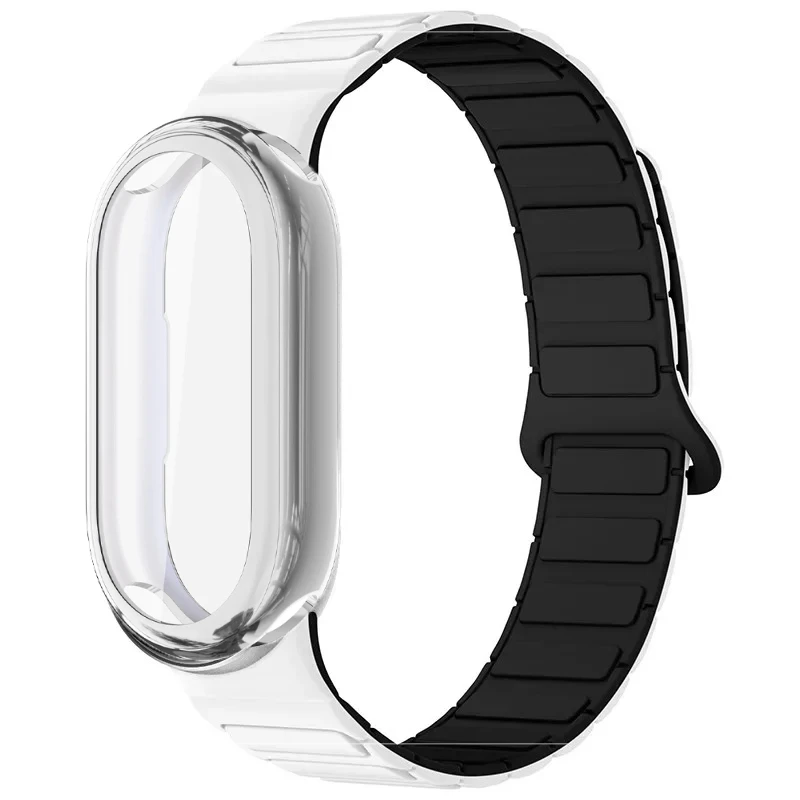 Magnetic Silicone Strap with TPU Bumper Case