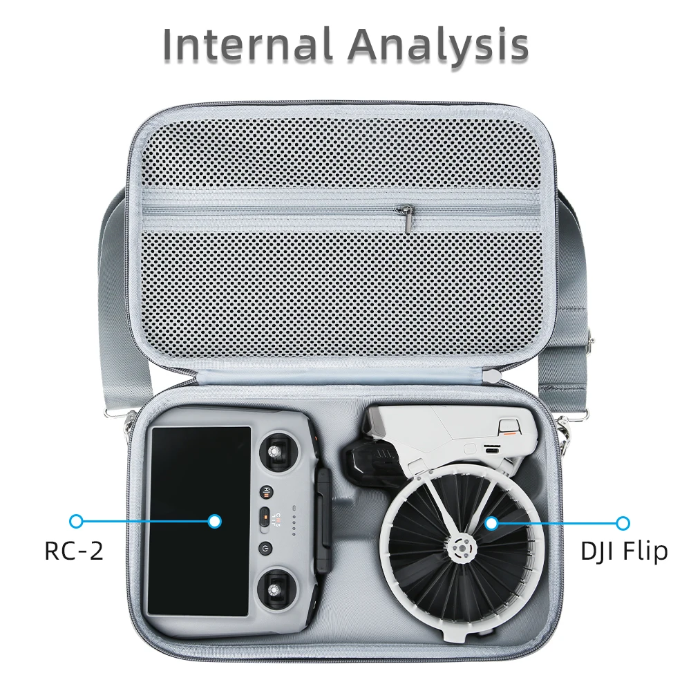 Sac bandoulière DJI Flip Fly More Combo – étui RC 2, imperméable