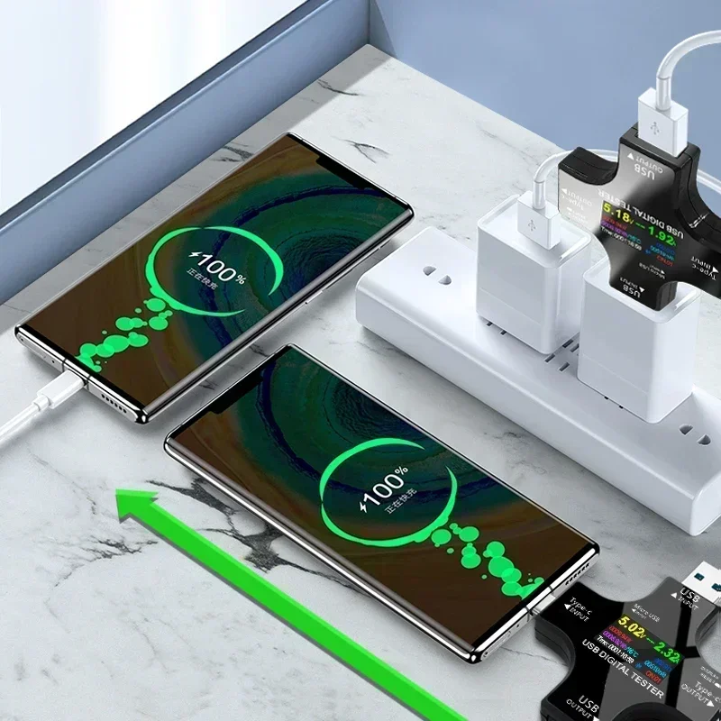 

Power Fast With Testing Meter Detection Analyzer Charging Monitor USB APP Voltage Multifunctional Tools Tester Current
