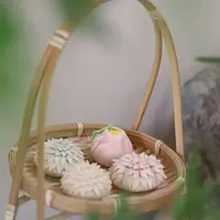 Fruit Tray 1/2/3 Tier Bamboo Weaving Baskets Round Weave Snack Display Stand Elegant Handcrafted Storage Baskets Pastries 2
