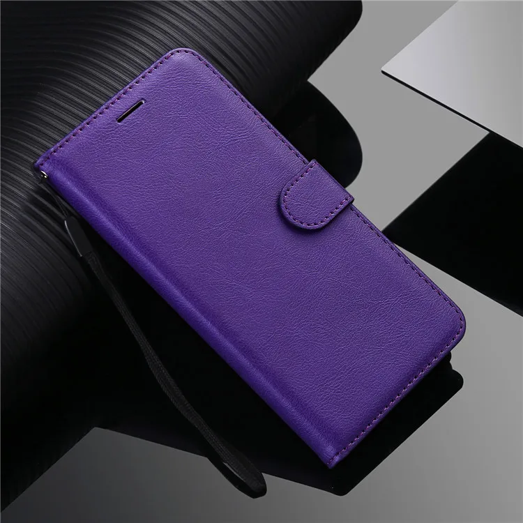 Luxurious Leather Wallet Phone Case with Flip Stand Cover