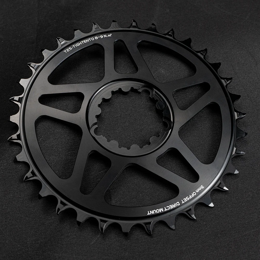 ZRACE BLADE 1 X 10 11 12-Gang-Kurbelgarnitur Eagle Tooth für MTB XC / TR / AM 170 / 175mm, 32T/34T/36T, BB68/73 Kettenblatt-Set – Detail 11