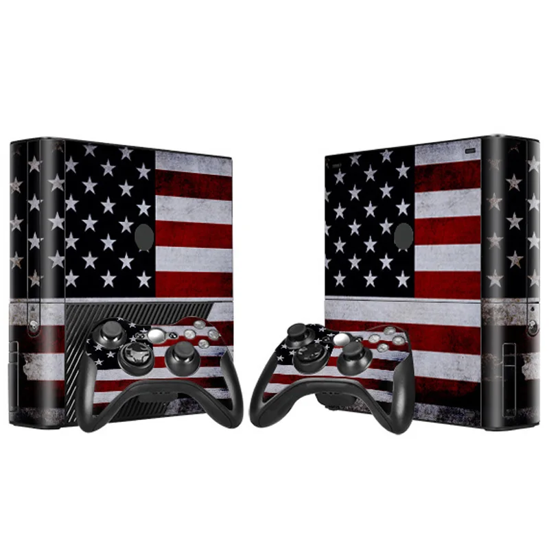 SKINOWN Skin Sticker Vinyl Decal Cover per Xbox 360 Slim Console e Remote Controllers Green Lightnings SKINOWN Skin Sticker Vinyl Decal Cover per Xbox 360 Slim Console e Remote Controllers Green Lightnings