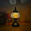 DIY Turkish Mosaic Light Material Package Handmade Table Lamp Design Lovers Parent-child Glass Night Lampara Birthday Gift 4