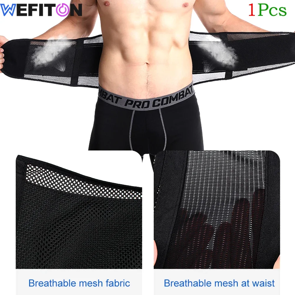 

1Pcs Lumbar Back Brace,Adjustable Trainer Strap for Lower Back Core Support Belt,Breathable Mesh Design Waist Back for Men/Women