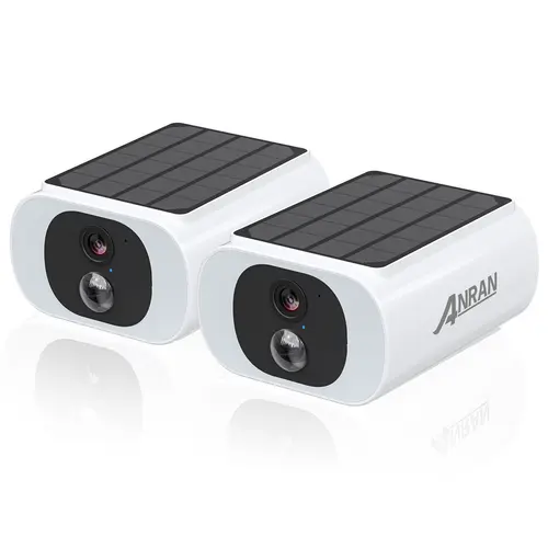 ANRAN 2/3/4 PCS Outdoor Wireless WIFI Camera 2.4G 3MP Battery Solar Security Camera Floodlight Color Night Vision Local Alarm - Image 7