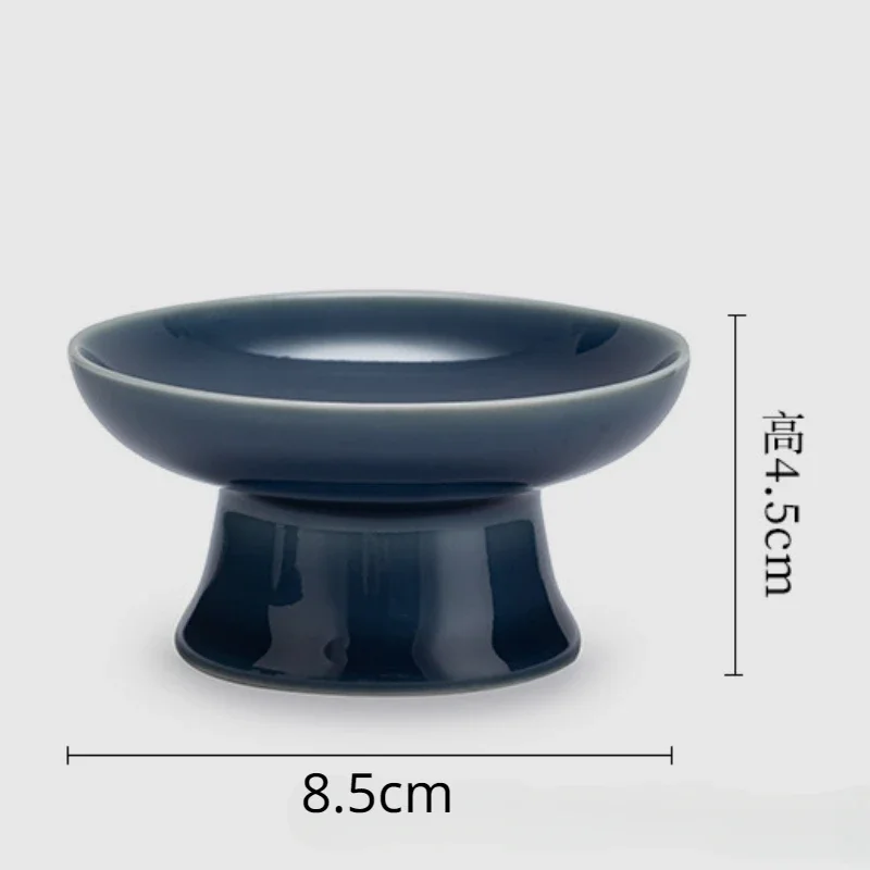 Ceramic Exquisite Dried Fruit Plate Chinese Fruit Plate Tea Tray Small Tray Melon Seeds Snack Pastry Snack