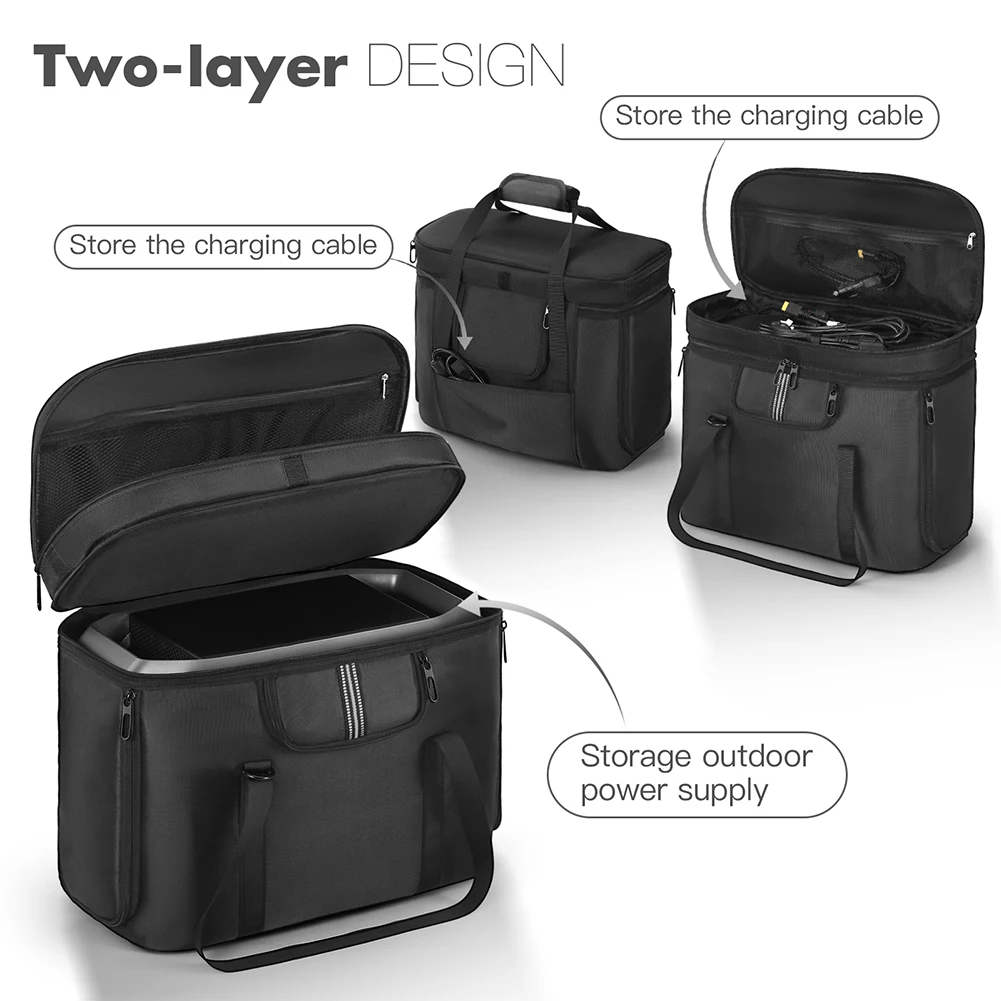 Waterproof Portable Power Station Carrying Case Bag