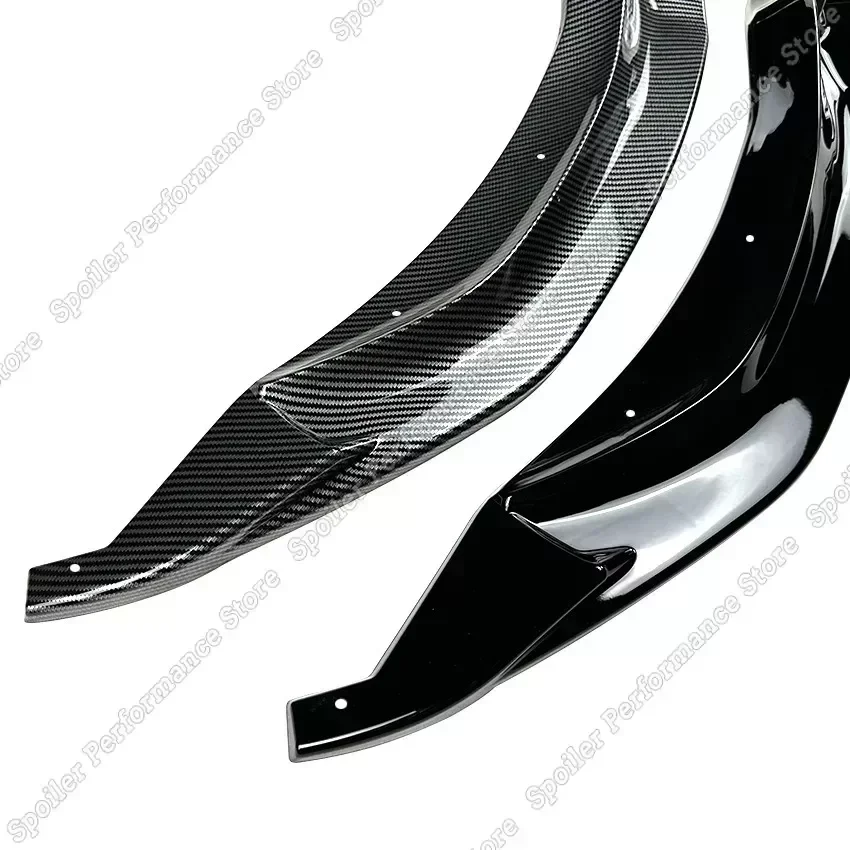 Car Front Bumper Splitter Lip Diffuser Body Kits Spoiler Guard Trim for BMW 3 Series M3 F80 4 Series M4 F82 F83 2015-2020 Tuning