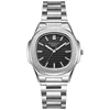 Fashion Luxury Business Square Quartz Watches Classic Stripe