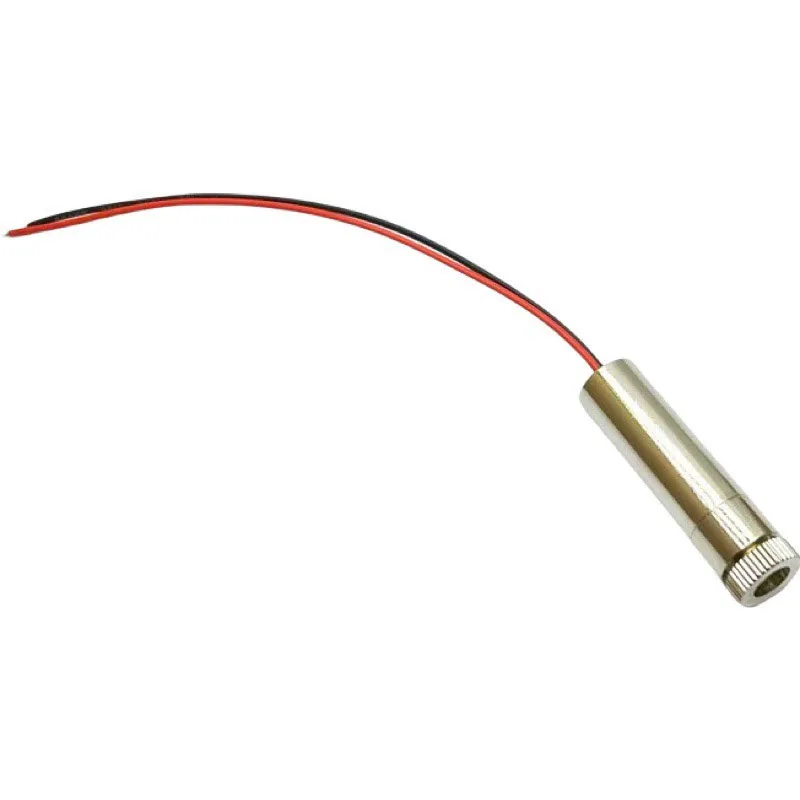 650nm 250mW high-power Red Dot Laser Head CNC Engraver Focusing Module Dot Locator Adjustable Focal Length