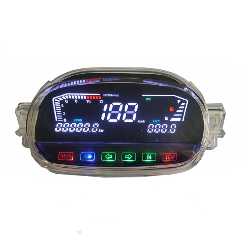 

Motorcycle LED Digital Speedometer for Yamaha Y1255ZR Y125Z LED Odometer