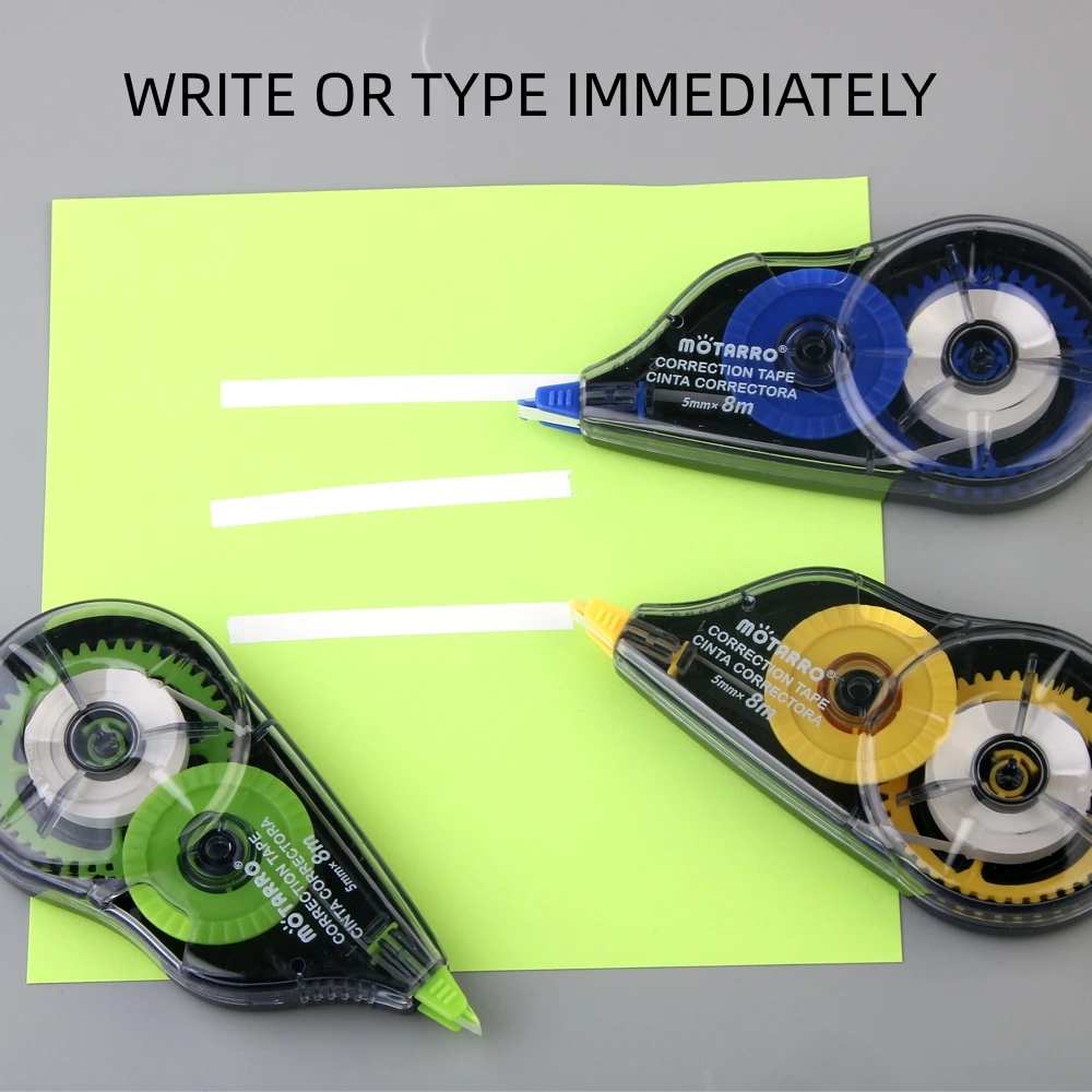 3pcs/Set Portable Correction Tape for School Office correction tape