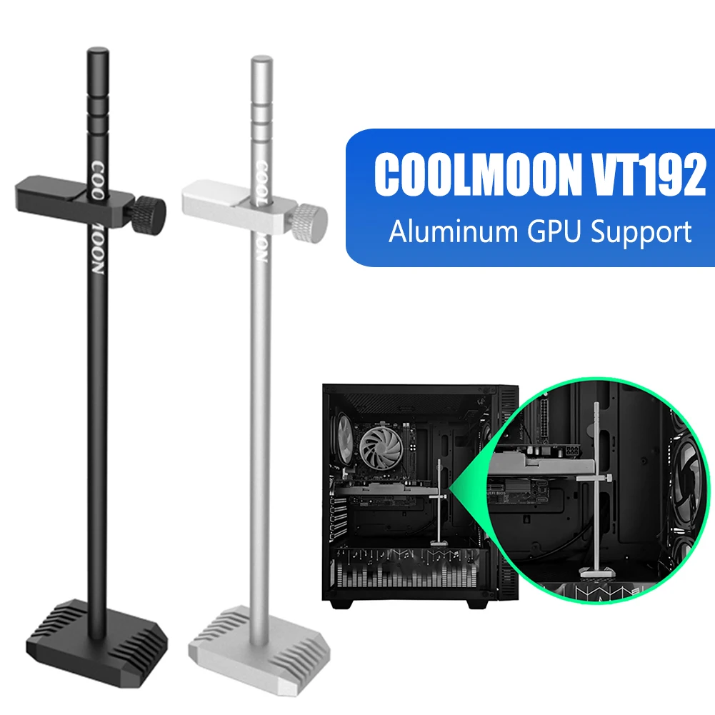 Aluminum Coolmoon Vt192 192mm Gpu Support Holder Graphics Video Card