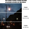WalkingWay Star Line Star Filter Lens Photography 4 6 8 Line Variable Camera Filters 40.5 49 52 55 58 62 67 72 77 82mm For DSLR 4