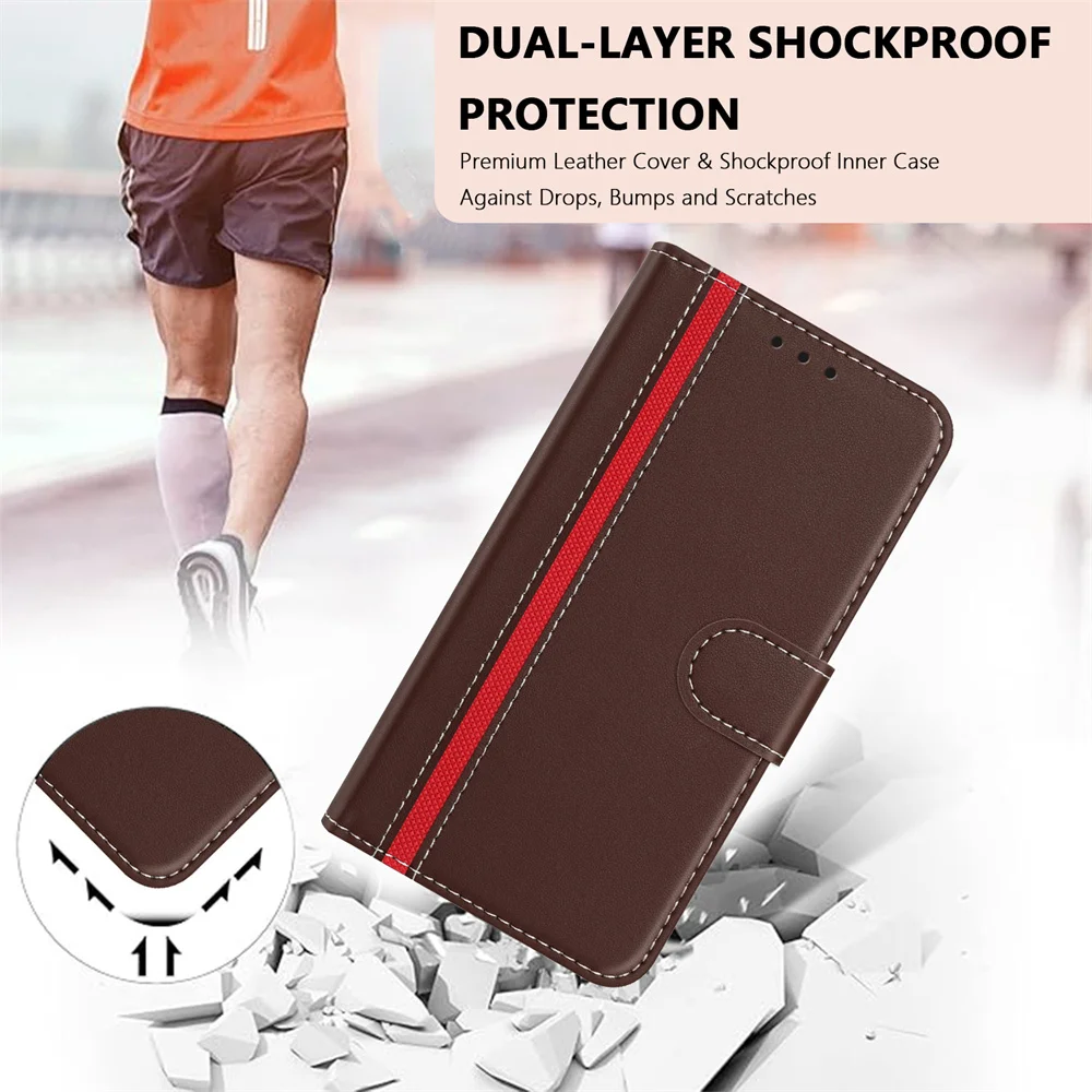HAOYE Leather Folio Cover per Huawei Honor Magic5 Pro (Magic 5 Pro), PU Premium Filp Case Custodia in Pelle Portafoglio con [Funzione Stand] [Porta Carte] [Magnetica], Blu