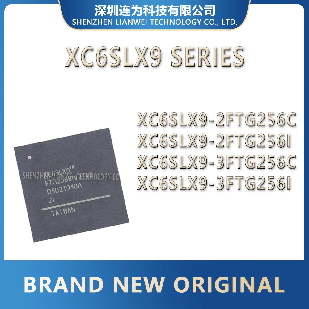 

XC6SLX9-2FTG256C XC6SLX9-2FTG256I XC6SLX9-3FTG256C XC6SLX9-3FTG256I XC6SLX9 XC6SLX XC6 XC IC Chip FTBGA-256