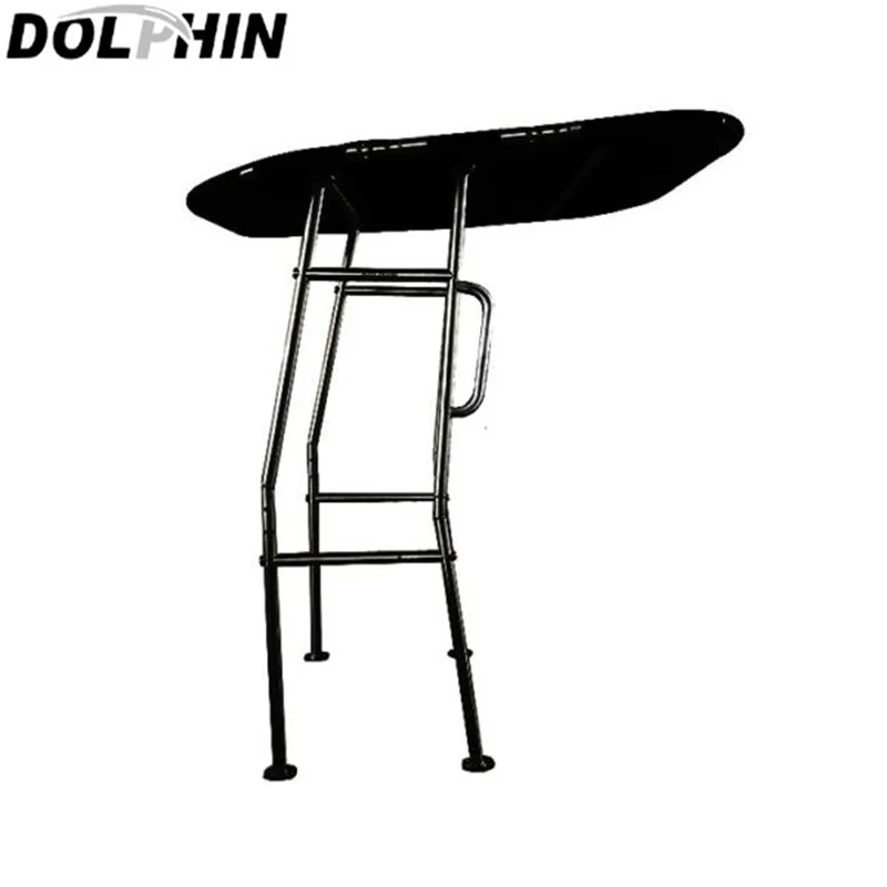 Dolphin-Upgraded Pro Economic Boat T Top with Grab Handles Aluminum Frame