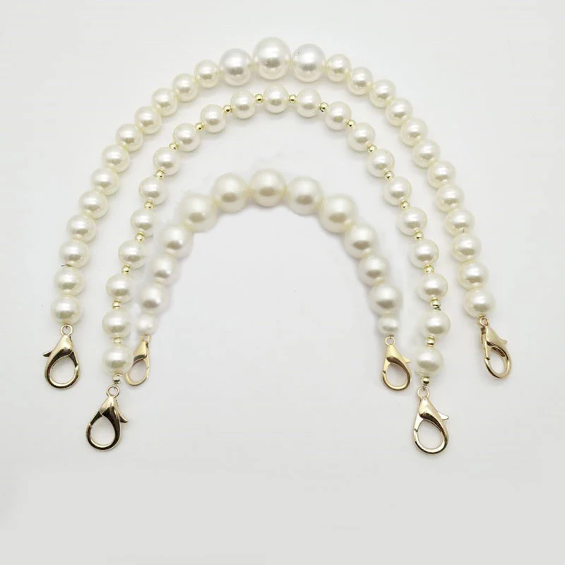 Xiazw DIY Sturdy Large Imitation Pearl Bead Purse Handle Strap Bag Charms  Handbag Chain Replacement …See more Xiazw DIY Sturdy Large Imitation Pearl
