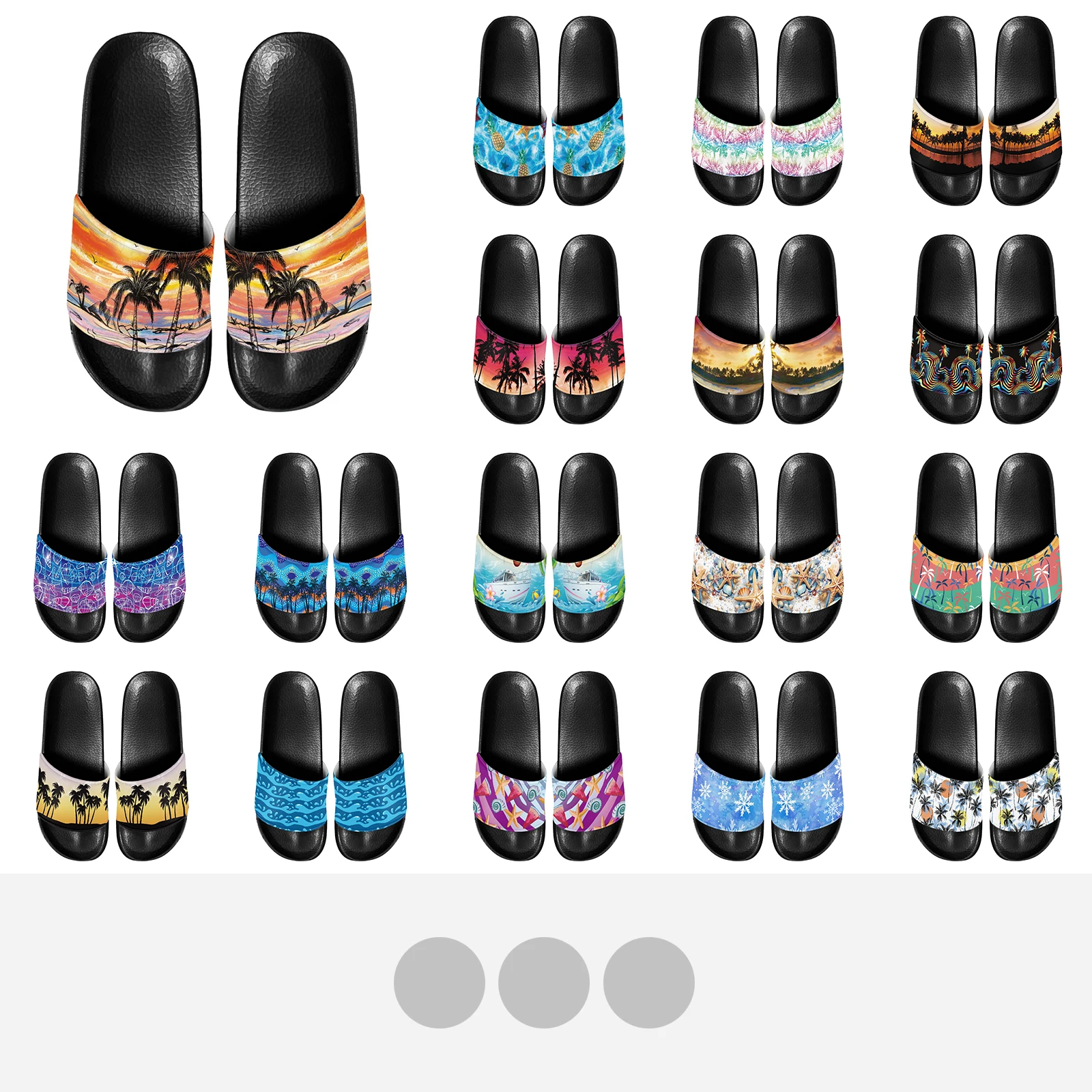 

Дышащие пляжные тапочки в новом стиле для мужчин и женщин, летние тапки для дома и ванной, Эва, мягкая подошва, Нескользящие, бесшумный дизайн