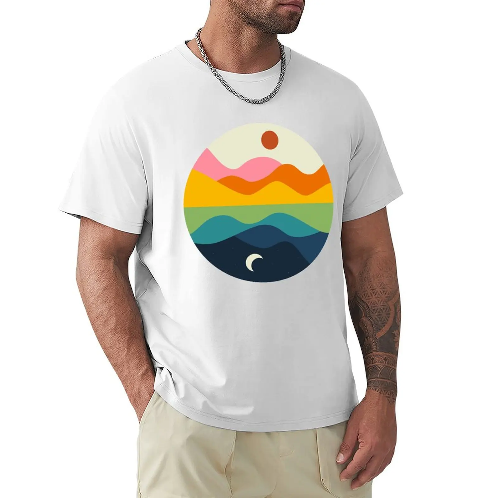 

Mirror T-shirt oversized blacks workout shirts for men