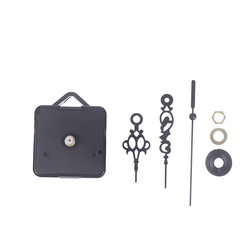 1 Set Hanging DIY Quartz Watch Silent Wall Clock Movement Quartz Repair Movement Clock Mechanism Parts With Needles 