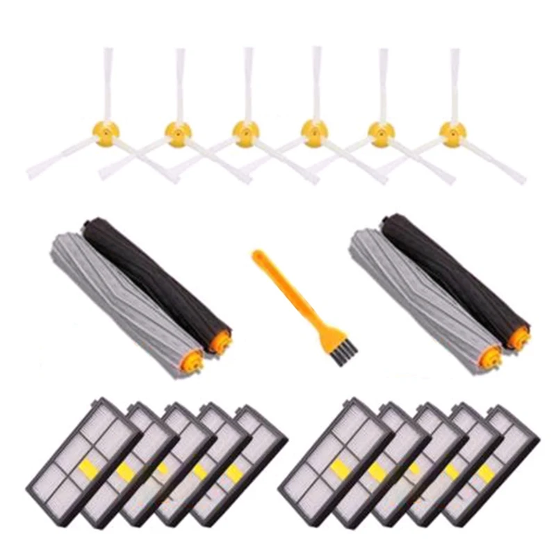 

Аксессуары для робота-подметания, фильтры НЕРА Для Irobot Roomba 800, 900, 870, 880, заменяемые детали, фотоаксессуары