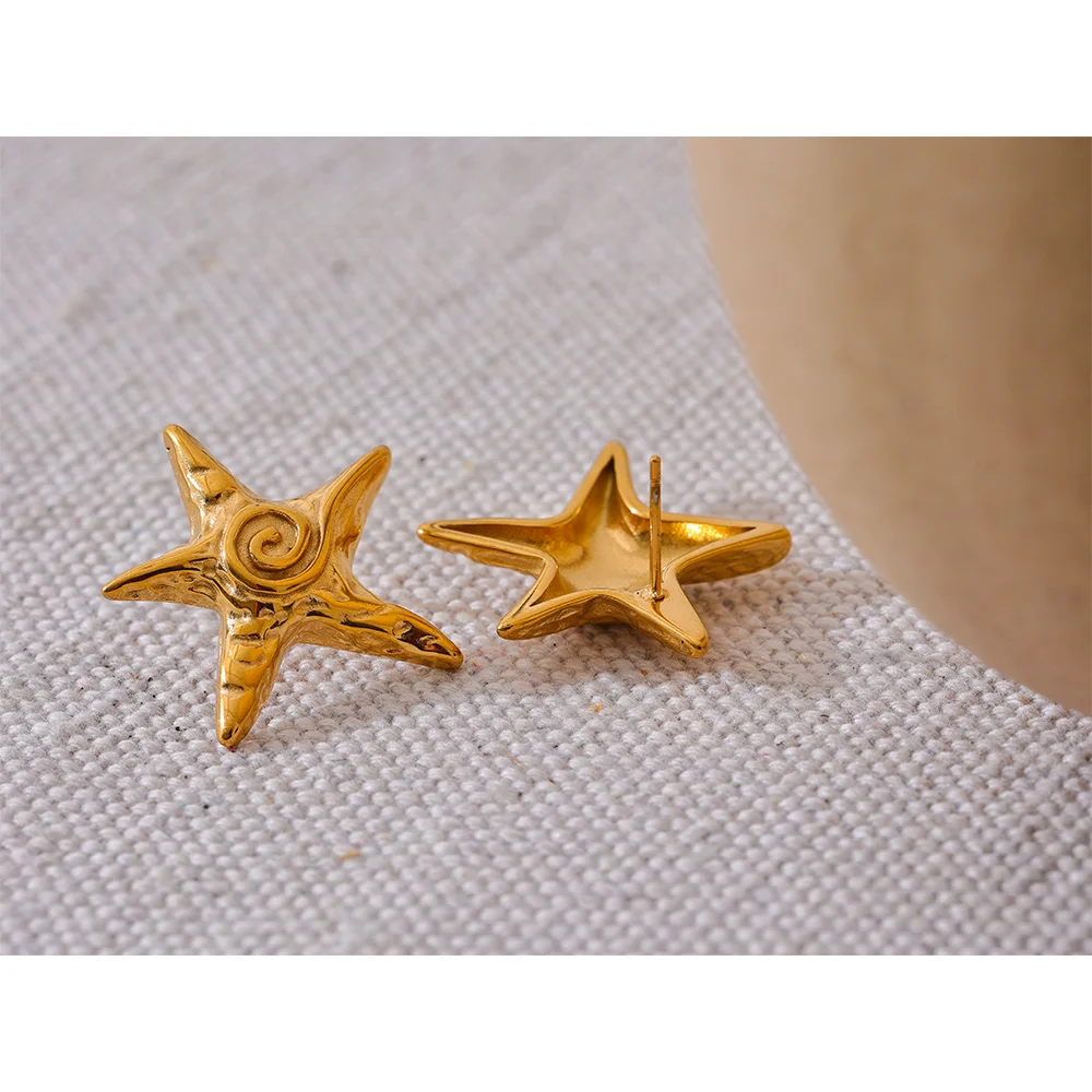 Yhpup Stainless Steel Earrings for Women